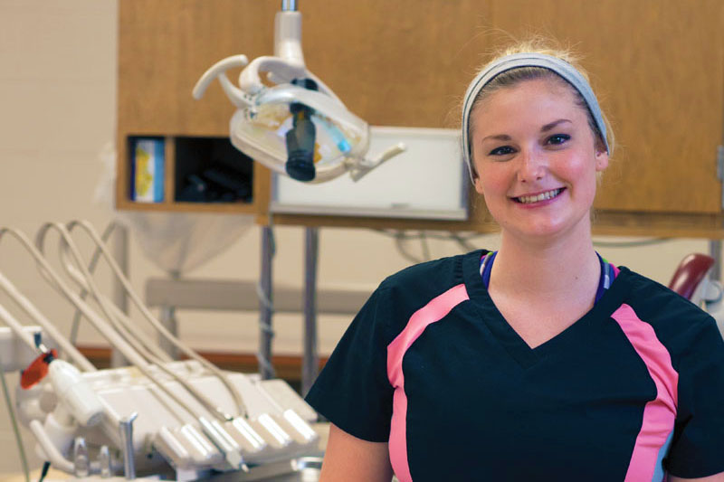 Brenna Piper is a senior in the Allied Health Sciences Dental Hygiene program and recipient of the Mickey Shapiro Opportunity Scholarship.
